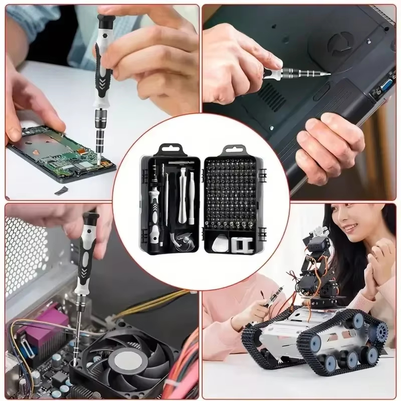 115-in-1 Precision Screwdriver - đánh giá và giá Diy Electronics Project Kit